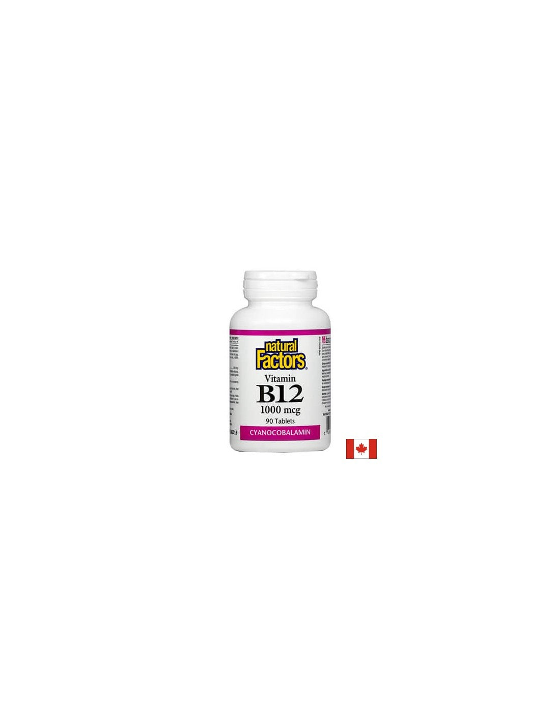 Vitamin B12 cianokobalamin 1000 mcg - 90 tablet