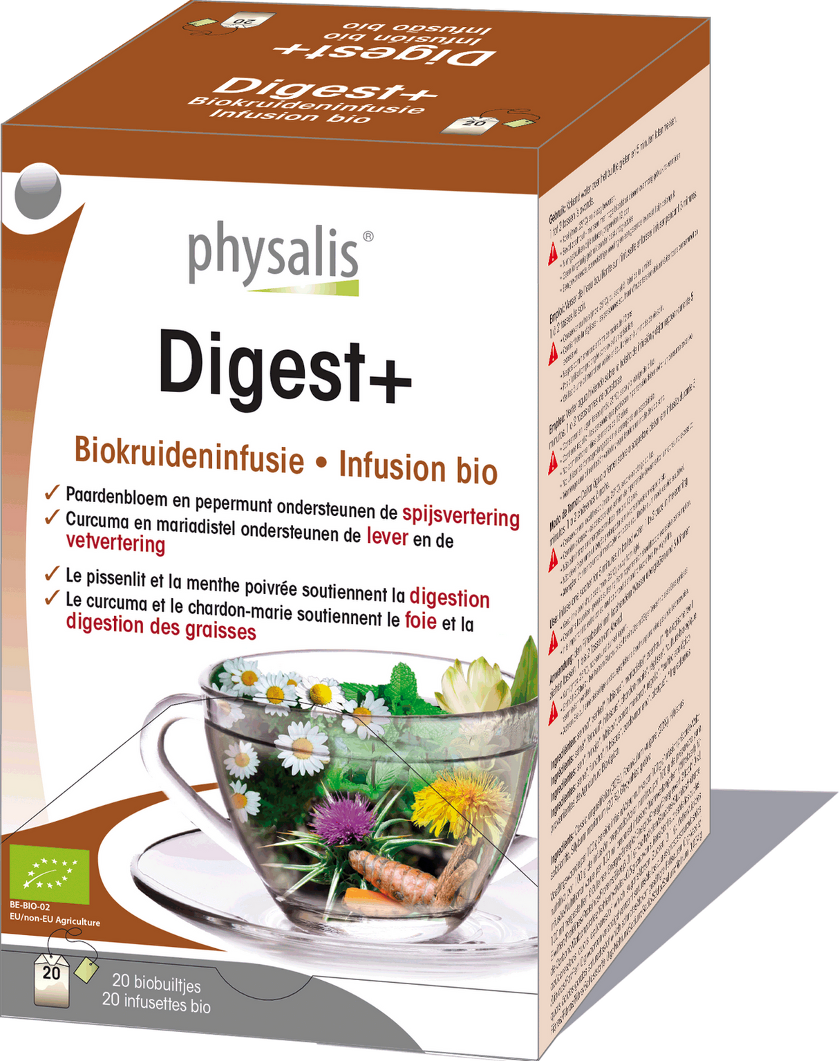 Čaj za prebavo Bio x 20 kom. - <tc>Physalis</tc>