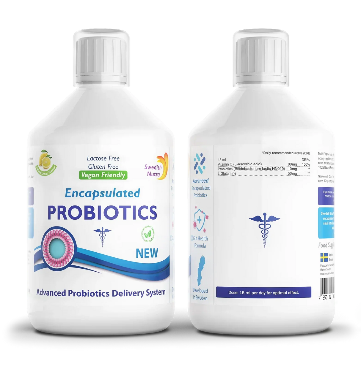Tekoči probiotik (mikrokapsulirano) x 500ml (vegan)