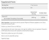 Vitamin E-400 D-Alpha Tocopheryl | Vegetarijansko suho - 100 kapsul