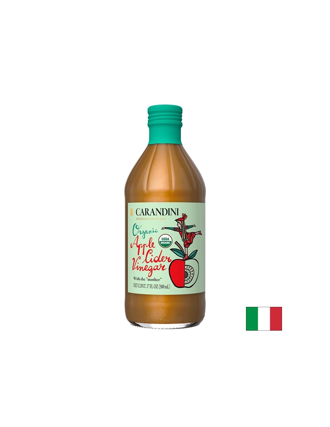 Jabolčni kis Bio (nefiltriran, nepasteriziran), 500 ml