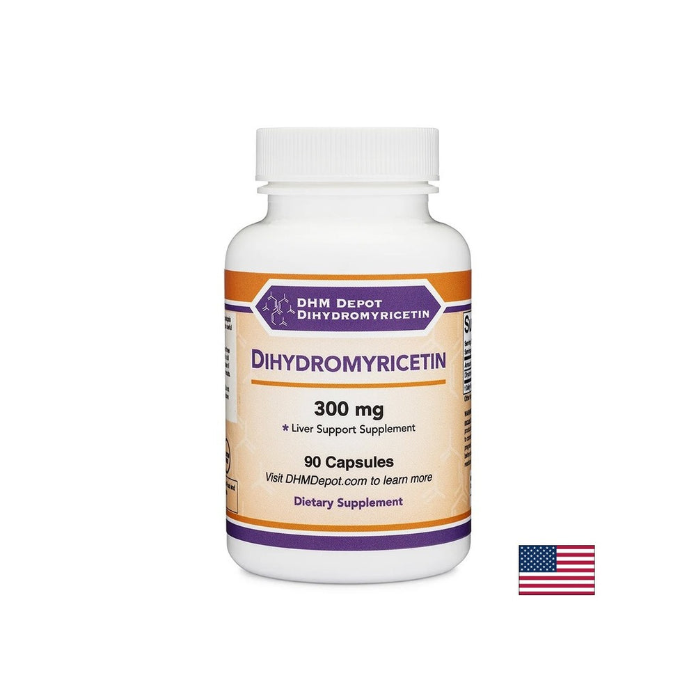 Za jetra - Podpora med alkoholnim stresom - dihidromiricin (DHM 30), 300 mg x 90 kapsul