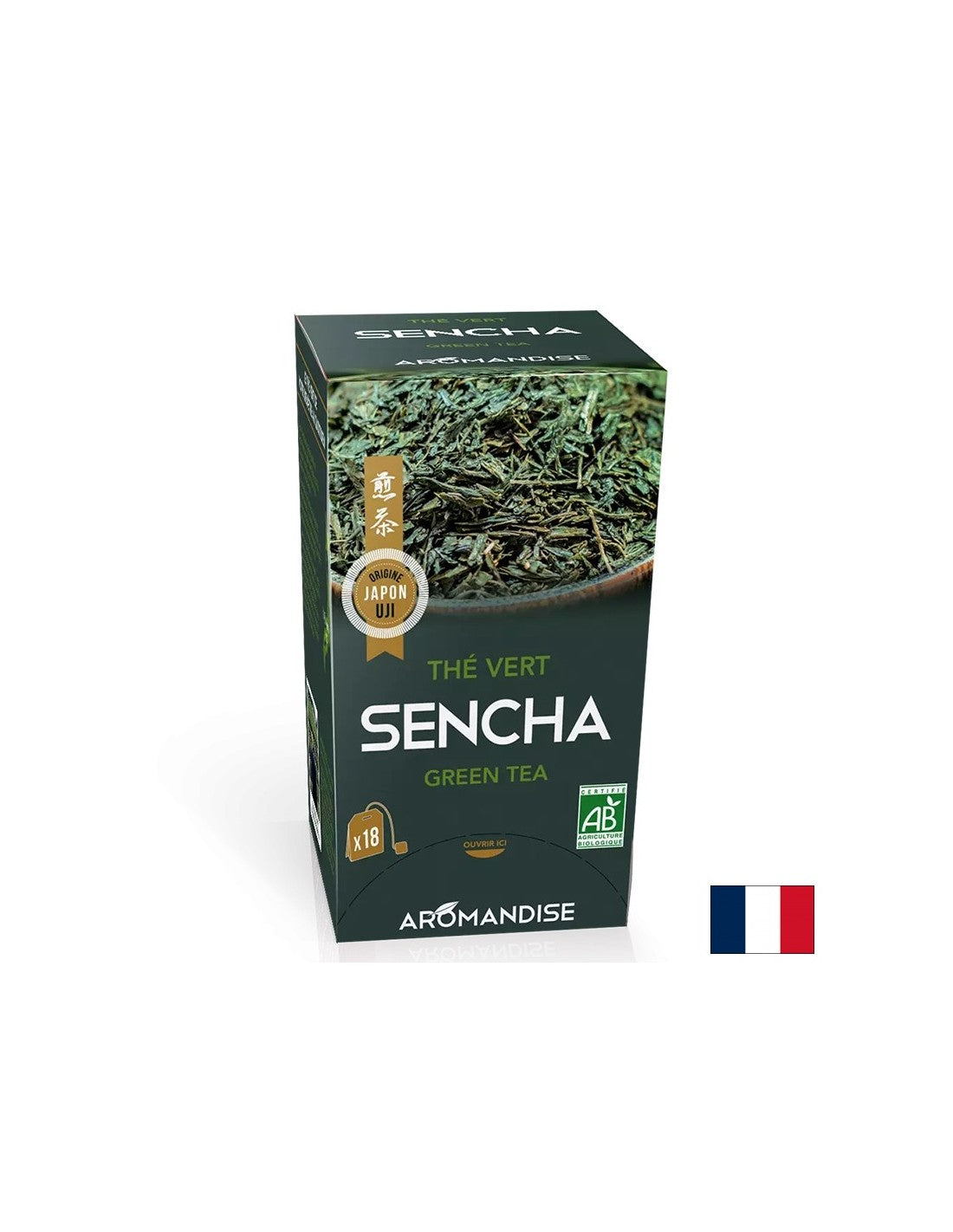 Zeleni čaj Sencha, 18 filtrirnih vrečk