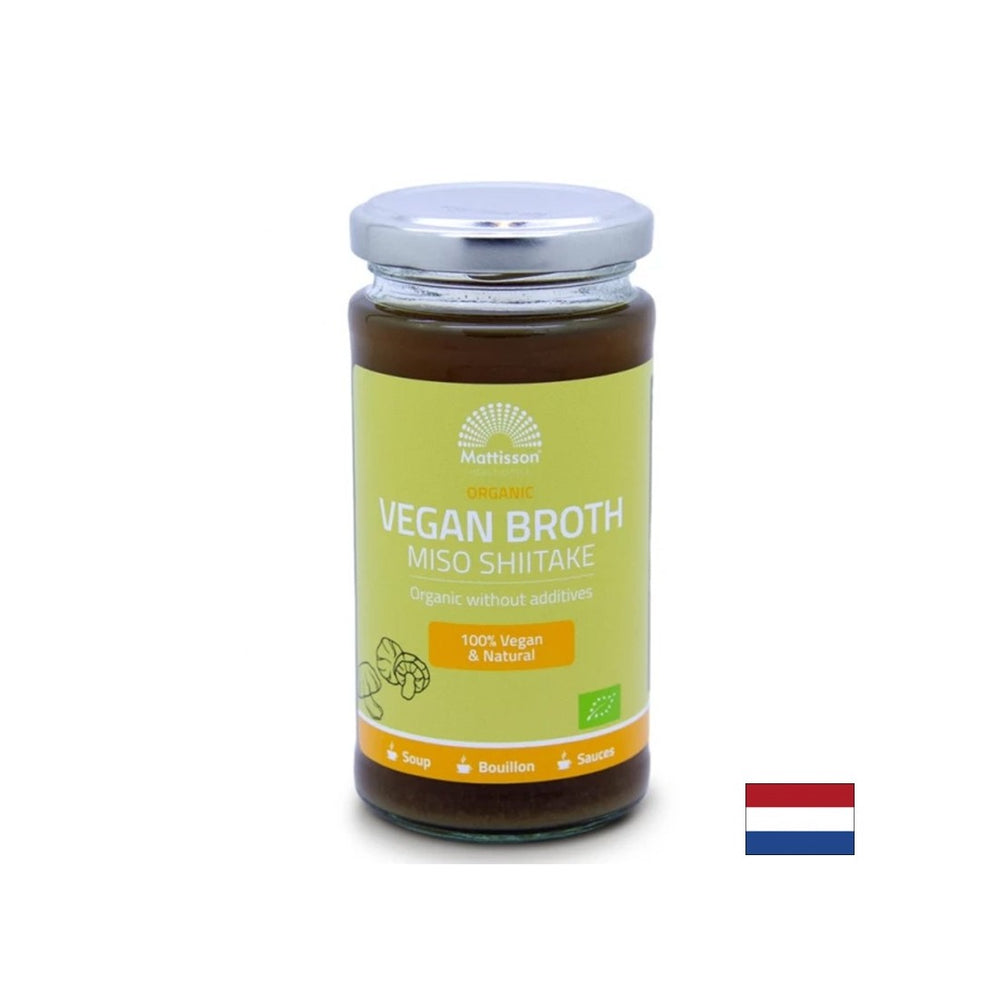 Probiotična zelenjavna juha z gobami Miso in Shiitake - (+ zelišča in začimbe), 240 ml