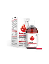 Železo + folna kislina z vitamini C, B6, B12, 500 ml <tc>Aura Herbals</tc>