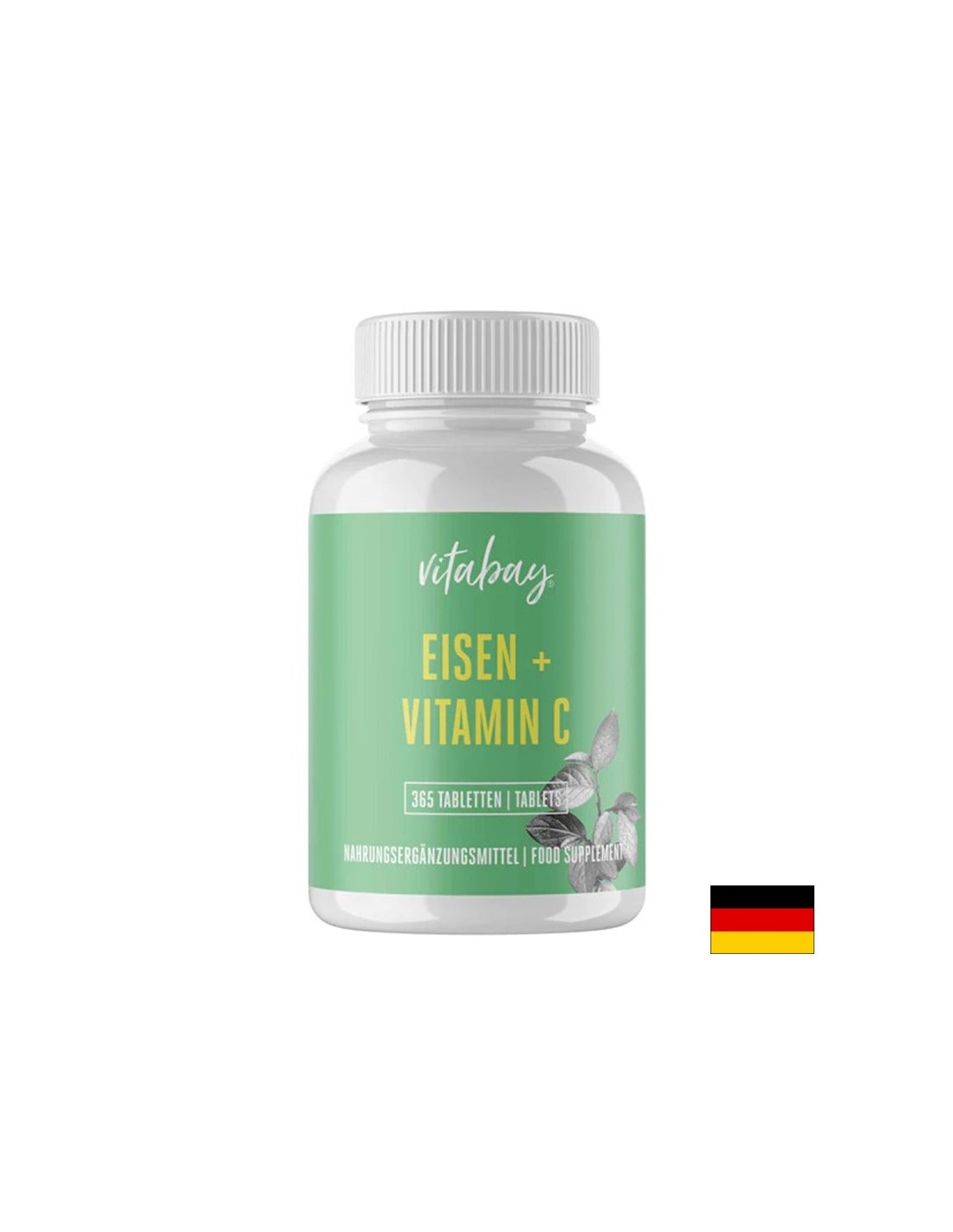Železo + vitamin C, 365 tablet <tc>Vitabay</tc>
