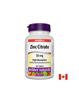 Cinkov citrat / cink (citrat), 50 mg, 180 tablet
