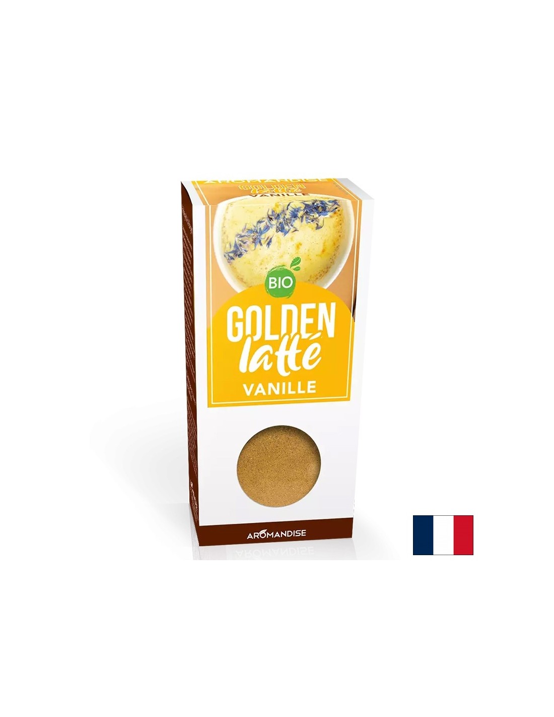 Zlata latte kurkuma in vanilija, instant pijača v prahu, 60 g