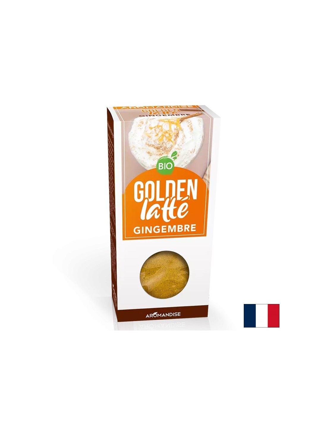 Zlata latte s kurkumo in ingver, instant pijača, 60 g