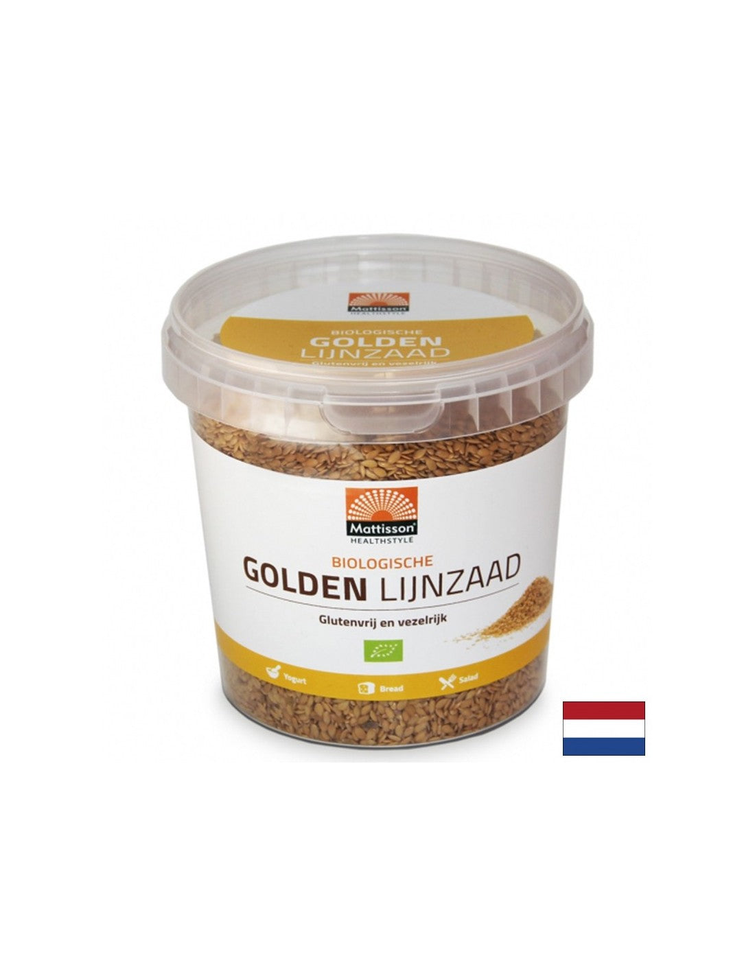 Zlate lanene seme (surove) organske, 500 g