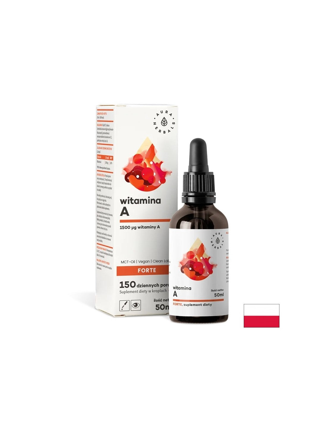 Vizija in imunost - vitamin A Forte, 50 ml, kapljice